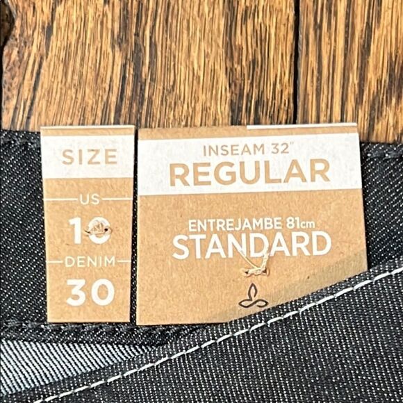 Prana Kayla Gray Slim Jeans with Sleek Design - Picture 4 of 7